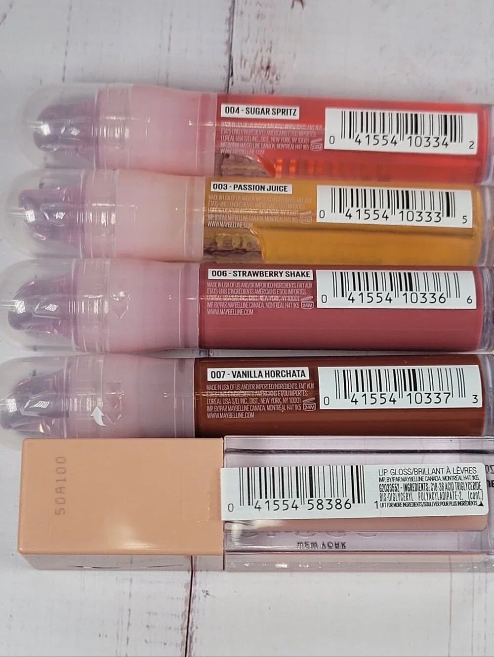 Maybelline Lifter Gel Lip Oil & Lifter Gloss Lip Gloss Bundle NEW!